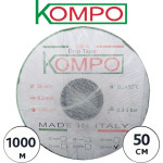 Лента для капельного полива Kompo эмиттерная 50 см (1000м) 8 mil, Италия
