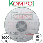 Лента для капельного полива Kompo эмиттерная 15 см (1000м) 8 mil, Италия
