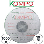 Лента для капельного полива Kompo эмиттерная 10 см (1000м) 8 mil, Италия