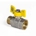 Кран шаровый газовый KOER 3/4 гш бабочка