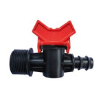 Кран с наружной резьбой 1/2 для садовой трубки DN1/2"*16 (КСН 16*1/2) АРТ. SL-011-7
