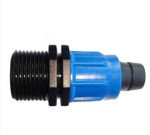 Муфта с наружной резьбой для капельной ленты DN17*1/2" (МНР 17*1/2") АРТ. SL-002(1/2")