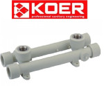 Планка монтажная  проходная 20*1/2 KOER, Чехия