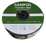 Лента для капельного полива эмиттерная SANPOL 30 (2000м) 8 MIL, Корея