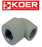 Угол с внутренней резьбой 25*1/2 KOER, Чехия