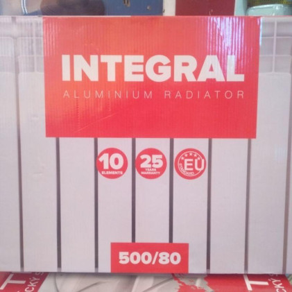 Алюминиевый радиатор Integral 500*80