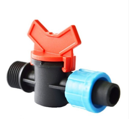 Кран стартовый с наружной резьбой для капельной ленты DN17*1/2"(КСН 17*1/2") АРТ. SL-011-1