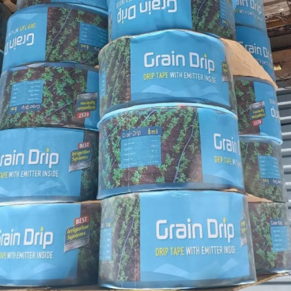 Лента для капельного полива GRAIN DRIP blue эмитерная 16мм*6 mil 30см  (3000м)