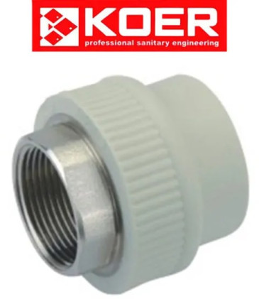 Муфта с внутренней резьбой D50*1 1/2 KOER, Чехия