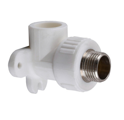 Угол настенный с наружной резьбой Kalde WHITE 20*1/2